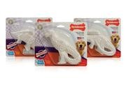 3 Pack Nylabone Durable Dental Chew juguete de dinosaurio (dinosaurio varía)