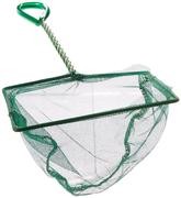 8 inch Fish Net con mango de plástico para Acuario Fish Tank, Verde