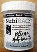 nutribac Suplemento dietético para reptiles y Anfibios
