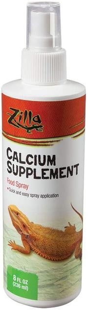 Zilla Calcio Suplemento Alimentos Spray de reptil