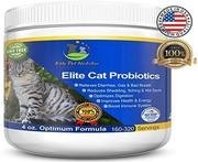 Probiotic Suplemento para gatos Elite Cat Probiotics polvo por Elite mascota Nutrición – Veterinario recomendado – Elimina Diar