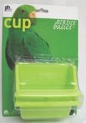 Productos prevue Pet Respaldo Alto Universal de plástico taza 2pk/6oz