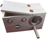 Anillo caja de cría loros de pájaros caja rodar DIY Kits peonía tigre rodar de Pájaro jaula de loros montaje Nesting cerradura