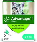Advantage II Prevención de pulgas para gatos
