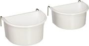 prevue Pet Productos bpv1182 2-Pack universal de plástico para colgar tazas para pájaros grandes, colores Vary