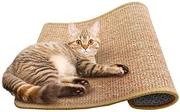 Alfombrilla rascadora para gatos de sisal, para rascar y rascar