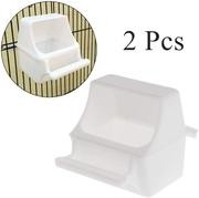 Wpmlady - Comedero para pájaros, 2 unidades, antisalpicaduras, caja a prueba de salpicaduras.