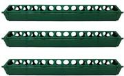 Harris Farms - Comedero para pollitos con tapa abatible, 20 pulgadas, paquete de 3