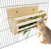 Tendedero de heno de conejo para colgar hierba, para cobayas, conejo, chinchilla