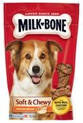 Milk-Bone suave y masticable para perros con 12 vitaminas y minerales