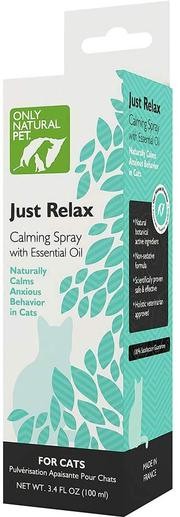 Solo Natural Pet Just Relax Botanical Cat Calming Spray