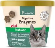 NaturVet Digestive Enzymes Cat Supplement