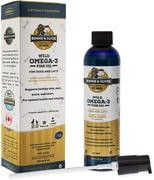 Wild Omega 3 Aceite de pescado para perros y gatos Suplemento – a tus mascotas les encantará el sabor – Natural no oy, no OMG V