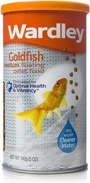 Wardley Goldfish - Alimento flotante para pellets (tamaño mediano, 5 onzas)