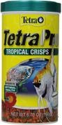 TetraPro Tropical Crisps 6.70 oz, comida para pescado, fórmula avanzada de agua transparente
