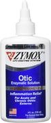 Solución enzimática Otic para tratamiento de problemas de oído de mascotas con hidrocortisona de Zymox, 4 onza