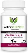 Vetri-Science Omega 3 6 9 Suplemento de ácido graso para mascotas