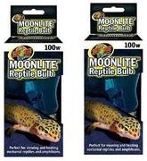 (2 unidades) Zoo Med Moonlite Reptil Bombillas – 100 vatios Cada uno