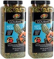 (2 unidades) Zoo Med reptisticks Gourmet para tortugas acuáticas, 8,5 oz