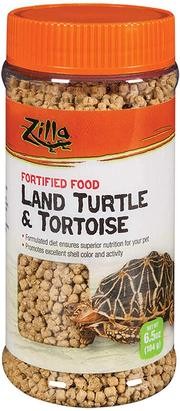 (3 Pack) Zilla Land Turtle y tortuga Fortificados Alimentos, 6.5-ounce contenedores