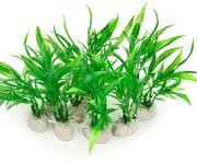 10 unidades) Acuario Artificial Plantas, pequeño tamaño 4 inch Altura aproximada Comsun Fish Tank Decoración Home Decoración de